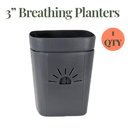 3-Inch "Breathing" Planter