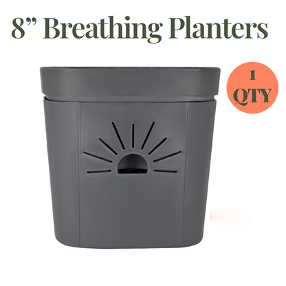 8-Inch "Breathing" Planter