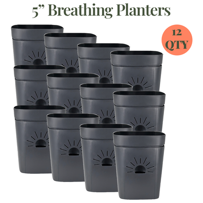 5-Inch "Breathing" Planter