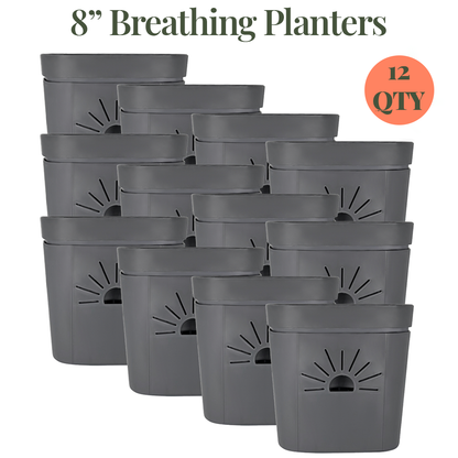 8-Inch "Breathing" Planter