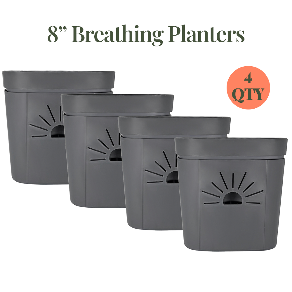 8-Inch "Breathing" Planter