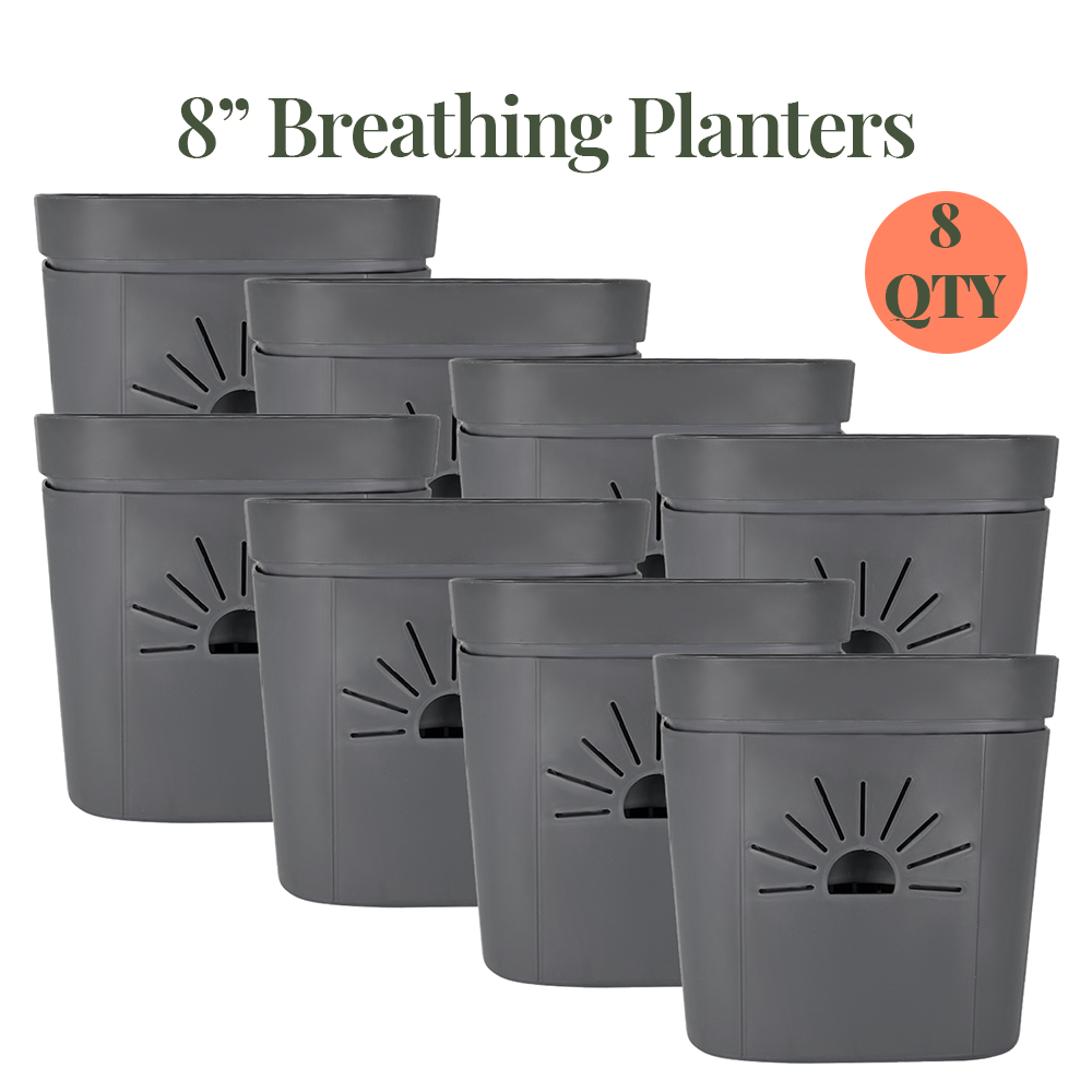 8-Inch "Breathing" Planter