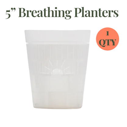 5-Inch "Breathing" Planter