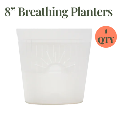 8-Inch "Breathing" Planter