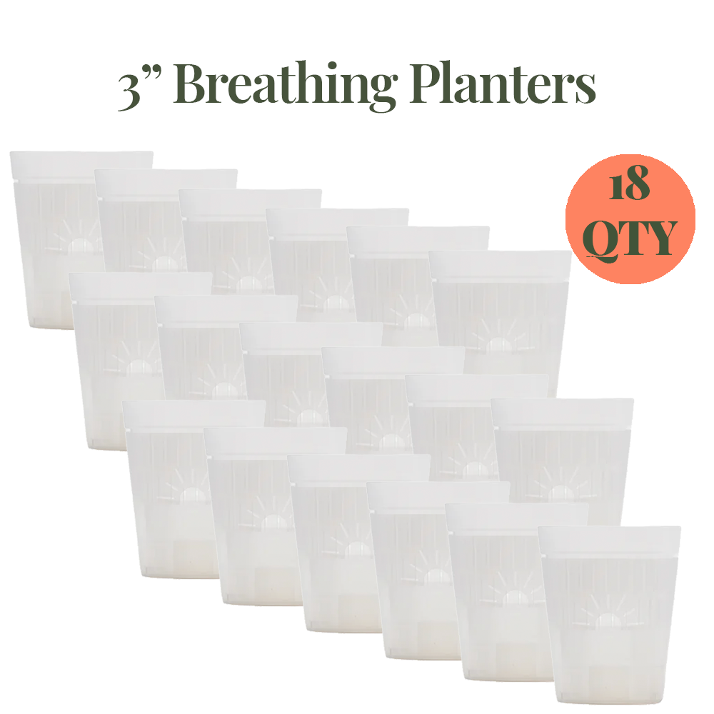 3-Inch "Breathing" Planter