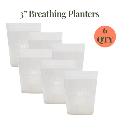 3-Inch "Breathing" Planter