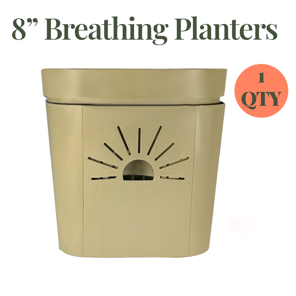 8-Inch "Breathing" Planter