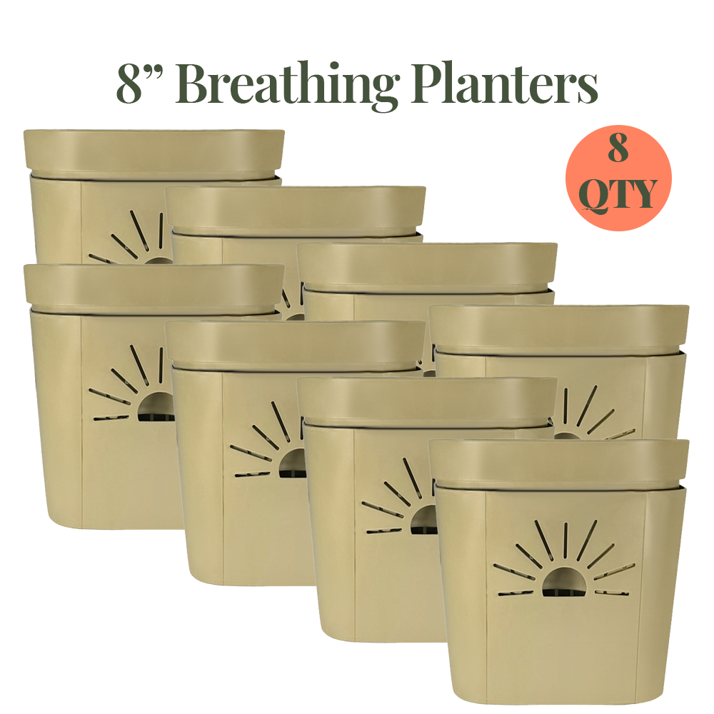 8-Inch "Breathing" Planter