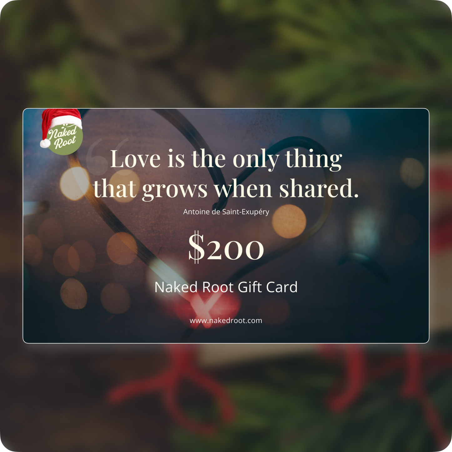 Naked Root Gift Card