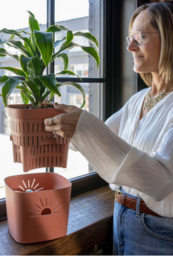 8" Air Root Pruning Planter - Self Watering – Naked Root