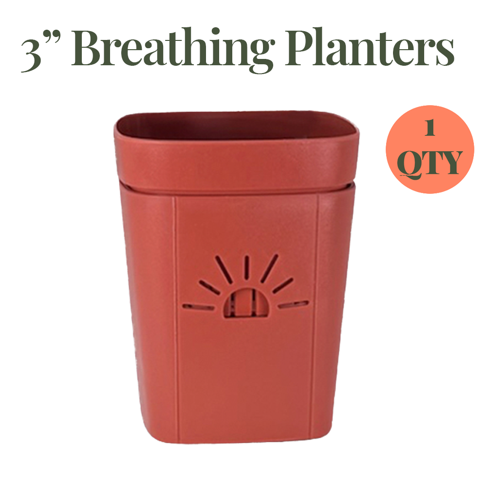 3-Inch "Breathing" Planter