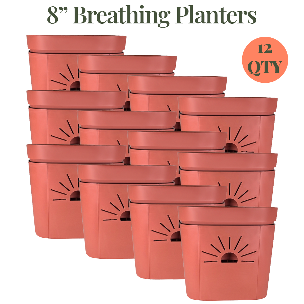 8-Inch "Breathing" Planter