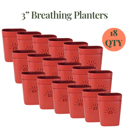 3-Inch "Breathing" Planter