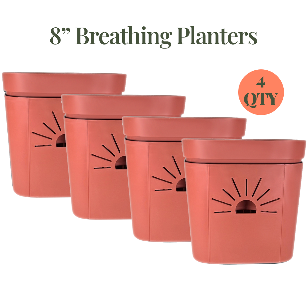 8-Inch "Breathing" Planter