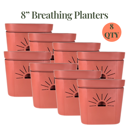 8-Inch "Breathing" Planter