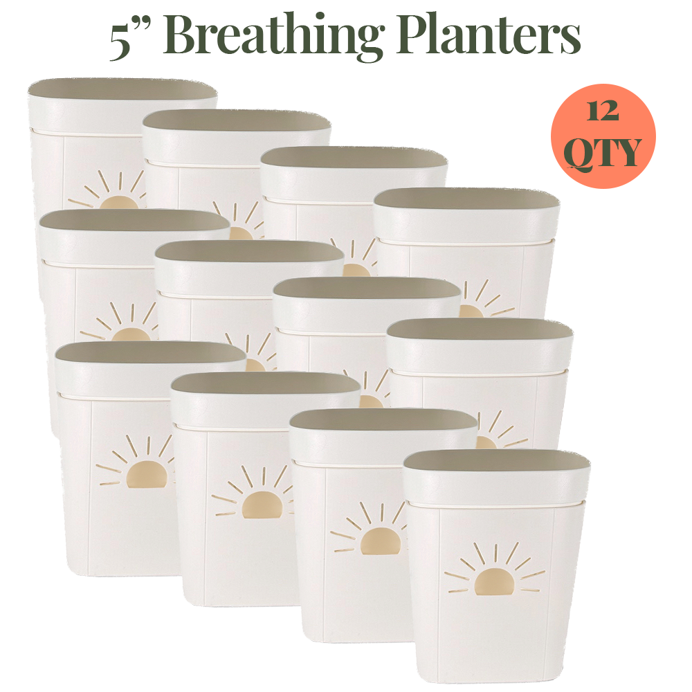 5-Inch "Breathing" Planter