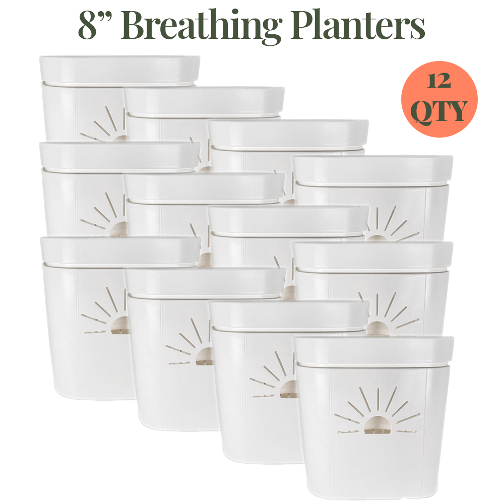 8-Inch "Breathing" Planter