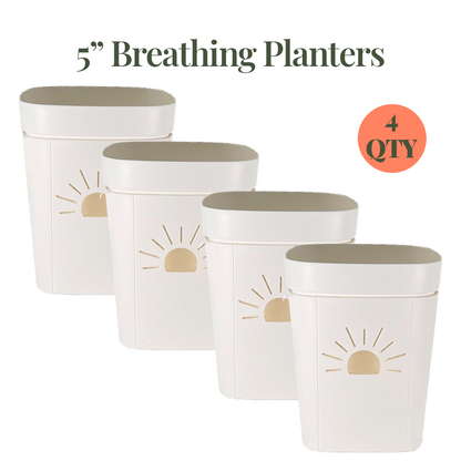 5-Inch "Breathing" Planter