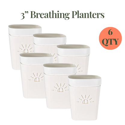 3-Inch "Breathing" Planter