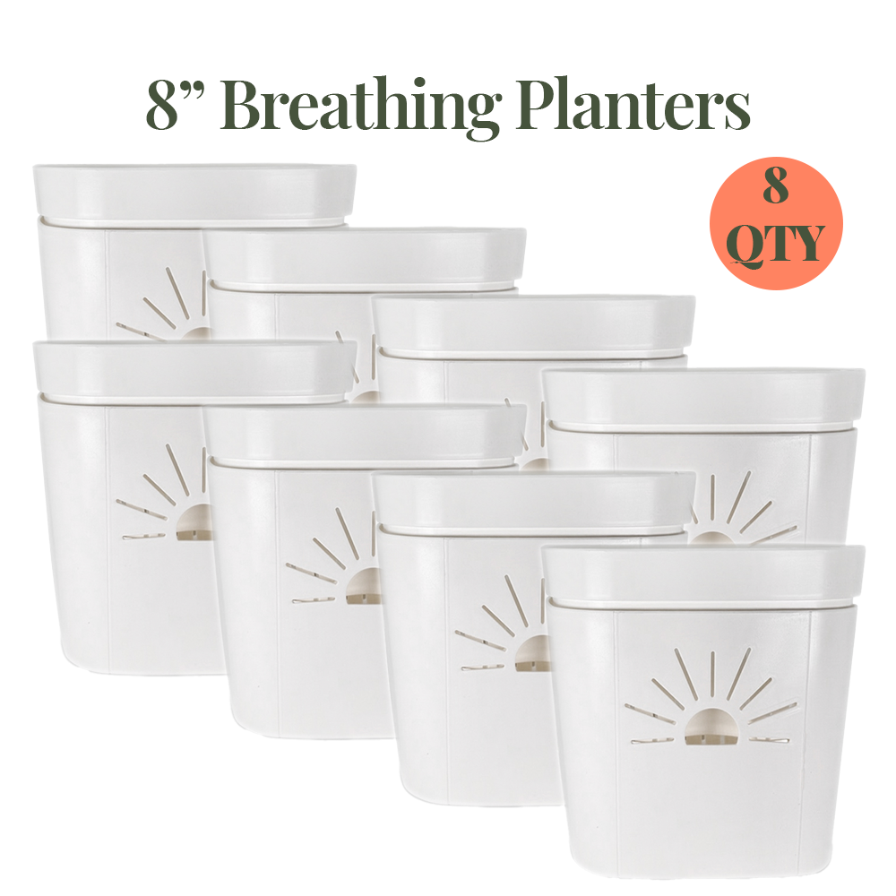 8-Inch "Breathing" Planter